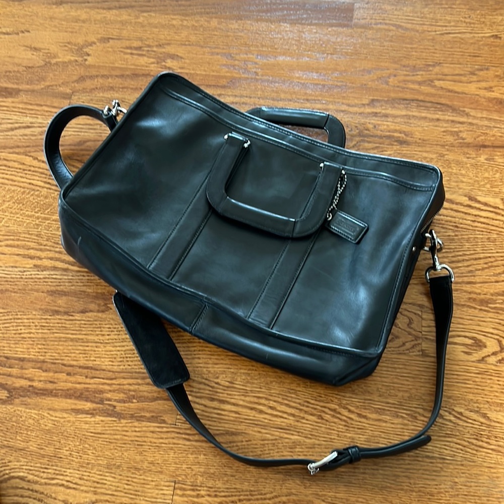Coach Leather Computer Bag